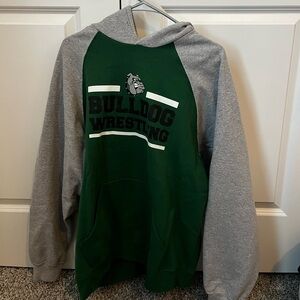 Holloway Green and Gray Men's Hoodie